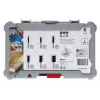 Bosch Juego de fresas (fresas para ranuras), 6 uds., vástago de 6 mm, 2607017465