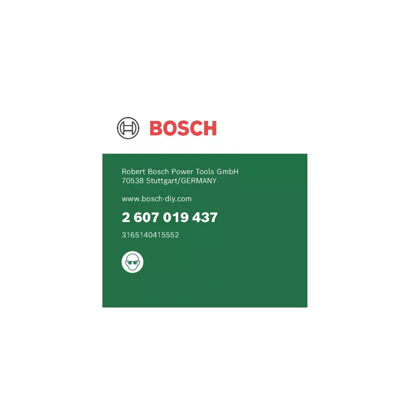 Bosch 2 607 019 437 broca
