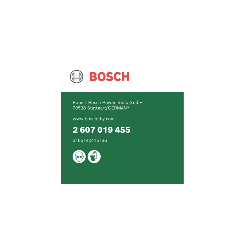 Bosch 2 607 019 455 broca