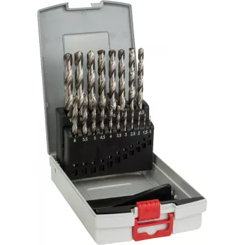 Juego de brocas helicoidales Bosch HSS 2608587013