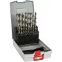 Juego de brocas helicoidales Bosch HSS 2608587013