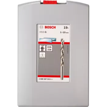 Juego de brocas helicoidales Bosch HSS 2608587013