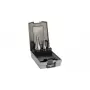 Set de brocas escalonadas Bosch HSS con mango de 3 caras para aluminio, plástico
