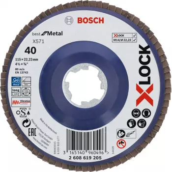 Bosch 2 608 619 205 Accesorio para amoladora angular Disco de desbaste