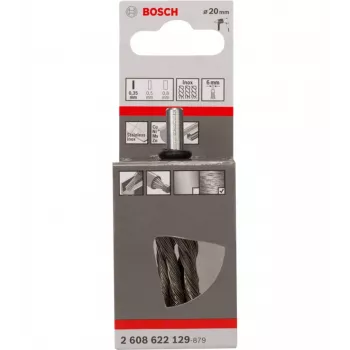 Cepillo de alambre Bosch 2608622129 1,9 cm de diámetro