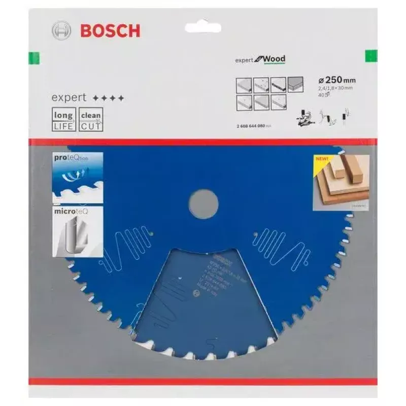 Bosch 2608644080 Hoja de sierra circular 25 cm 1 ud.