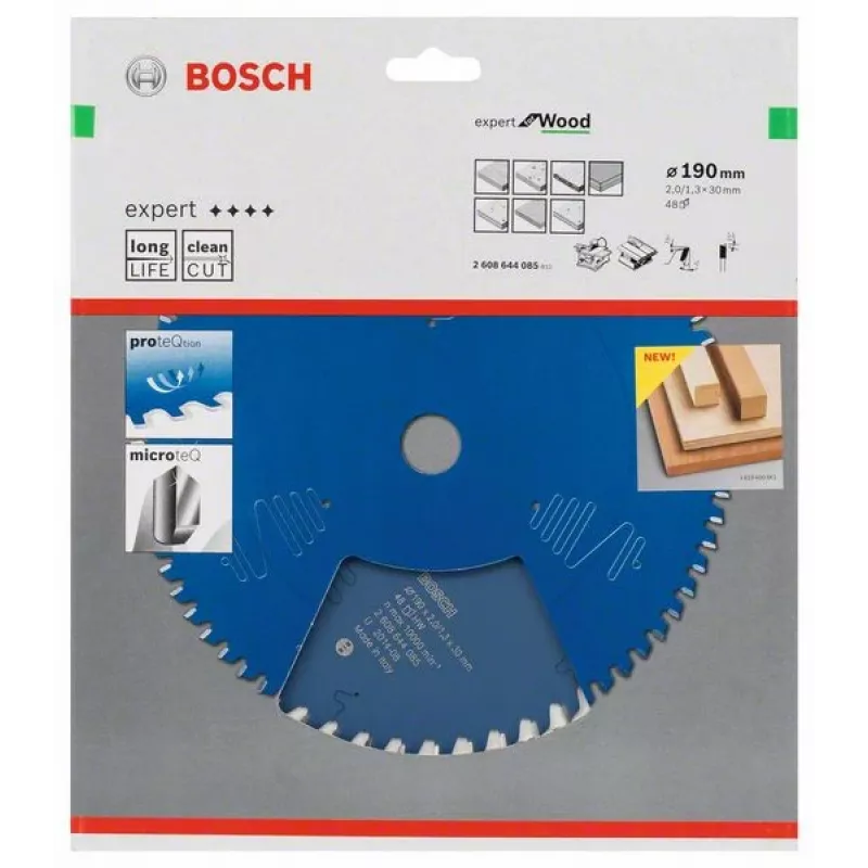 Bosch 2 608 644 085 Hoja de sierra circular 19 cm 1 ud.