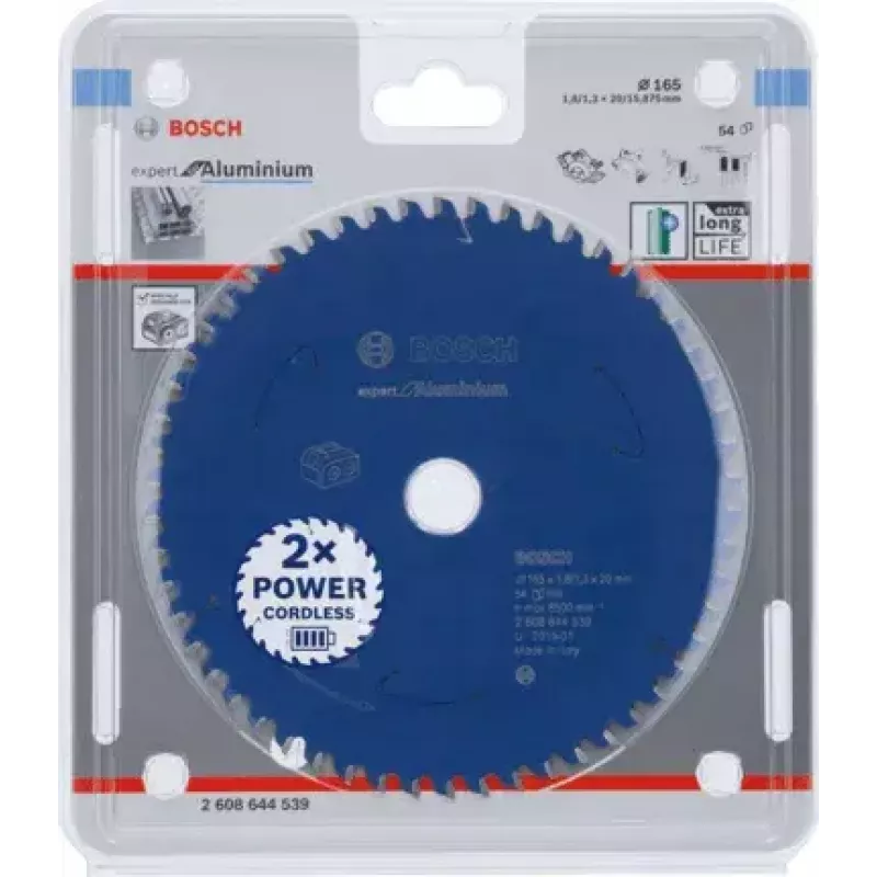Bosch 2 608 644 539 disco de sierra circular 16,5 cm 1 ud.