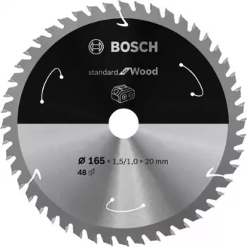 Bosch STANDARD FOR WOOD disco de sierra circular 16,5 cm 1 ud.