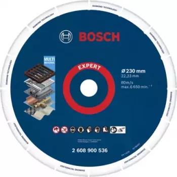 Bosch 2 608 900 536 accesorio de amolar/afilar para herramienta rotativa fundición, metal, plástico, acero inoxidable, acero disco de corte