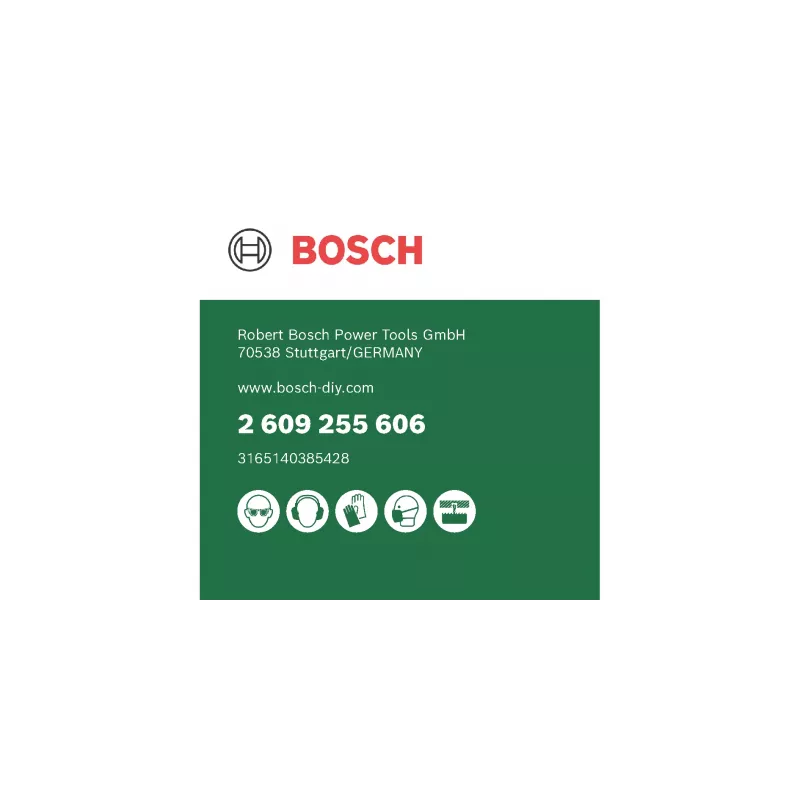 Bosch 2 609 255 606 sierra de corona