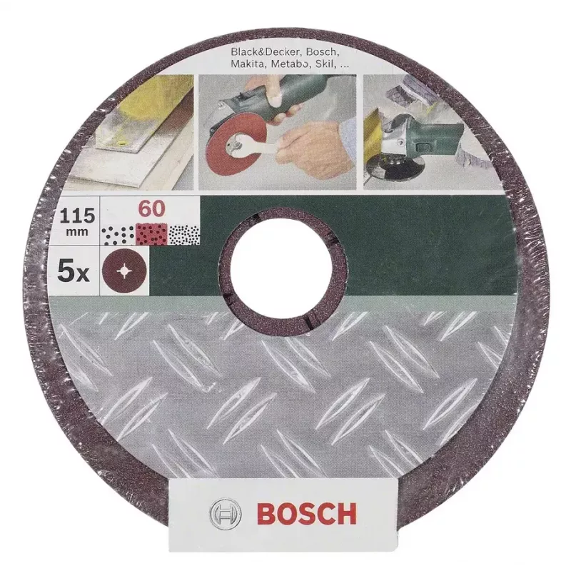 Disco de lijar Bosch 2609256252 diámetro de orificio 2,2 cm pack de 5