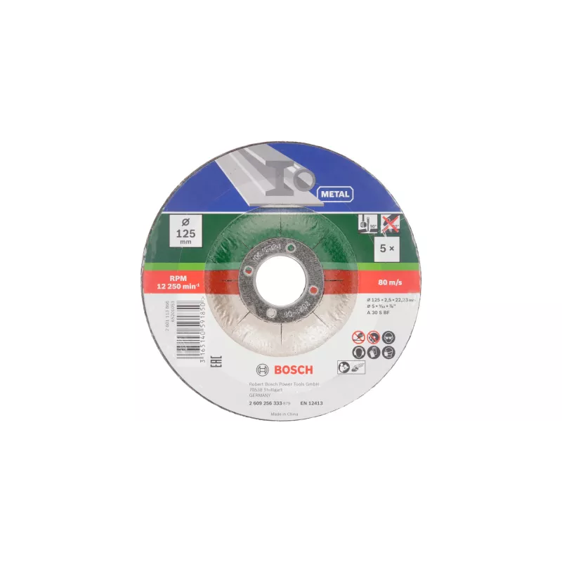 Disco de corte accesorio para amoladora angular Bosch 2 609 256 333