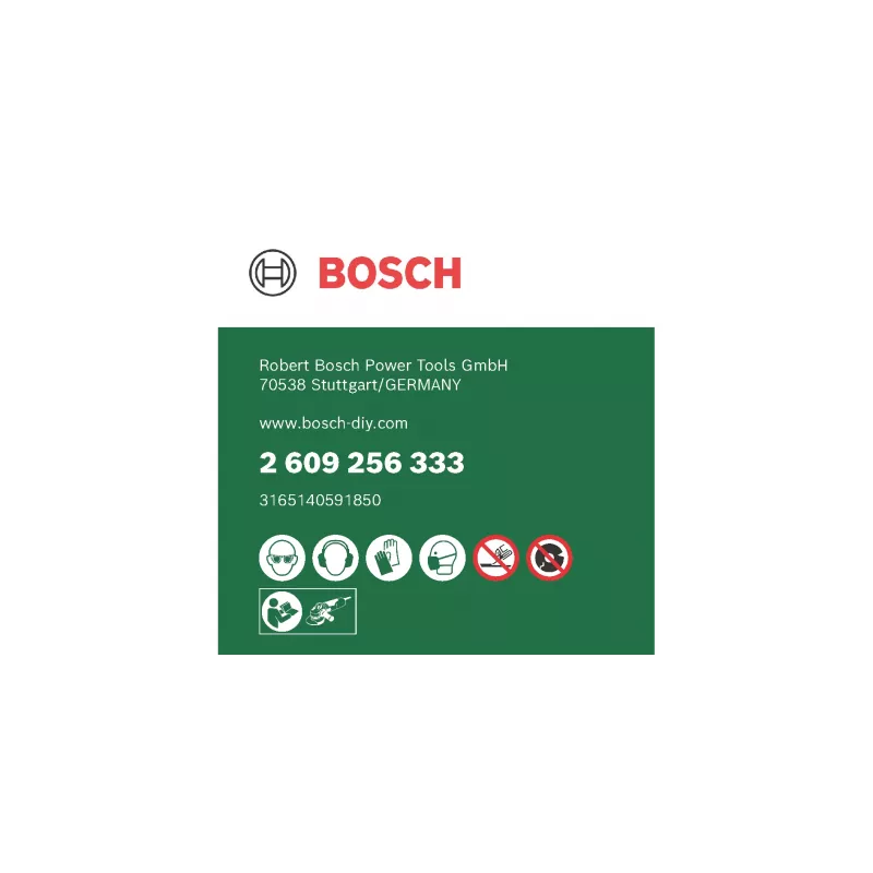 Disco de corte accesorio para amoladora angular Bosch 2 609 256 333