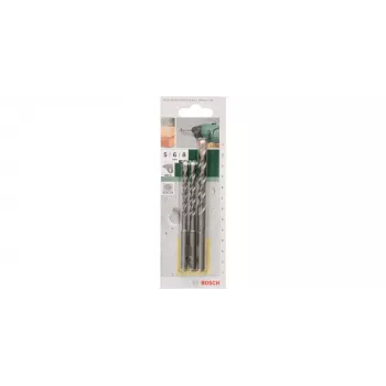 Set de 3 brocas para hormigón Bosch SDS-Quick