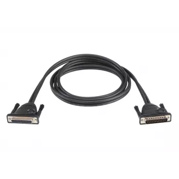 Cable serie ATEN 2L2703 Negro 3 m DB-25