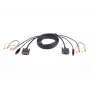 Cable KVM DVI-D Dual Link USB ATEN 3 m