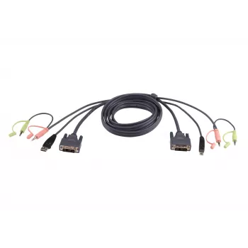 Cable KVM DVI-D USB ATEN 5 m