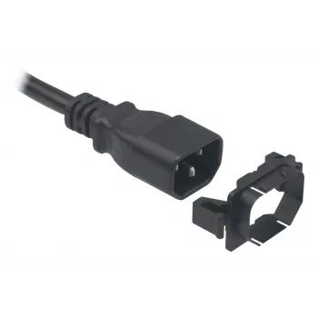 ATEN C14 Smart-Lock Conector macho, negro, 1 ud.
