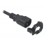 ATEN C14 Smart-Lock Conector macho, negro, 1 ud.