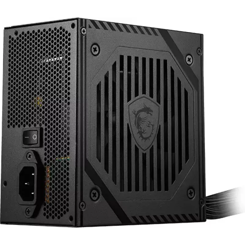 Fuente de alimentación MSI MAG A650BNL 650 W 80 PLUS Bronze 24-Pin ATX no modular negra