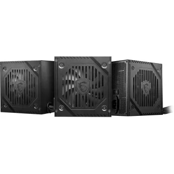 Fuente de alimentación MSI MAG A650BNL 650 W 80 PLUS Bronze 24-Pin ATX no modular negra