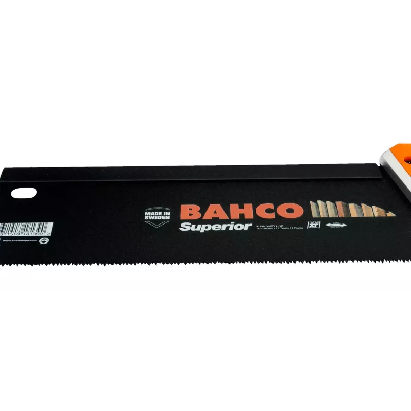 Sierra de costilla Bahco 3180-14-XT11-HP 35 cm negro naranja