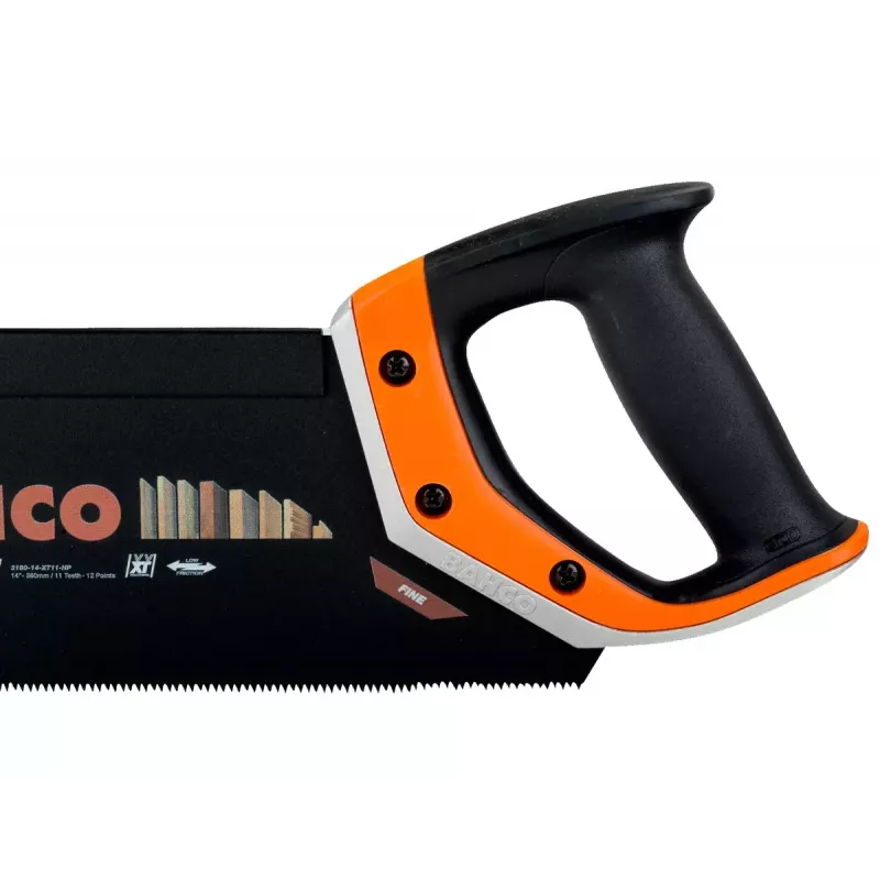 Sierra de costilla Bahco 3180-14-XT11-HP 35 cm negro naranja