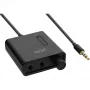 Amplificador de auriculares con refuerzo de graves InLine con salida dual