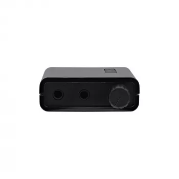 Amplificador de auriculares con refuerzo de graves InLine con salida dual