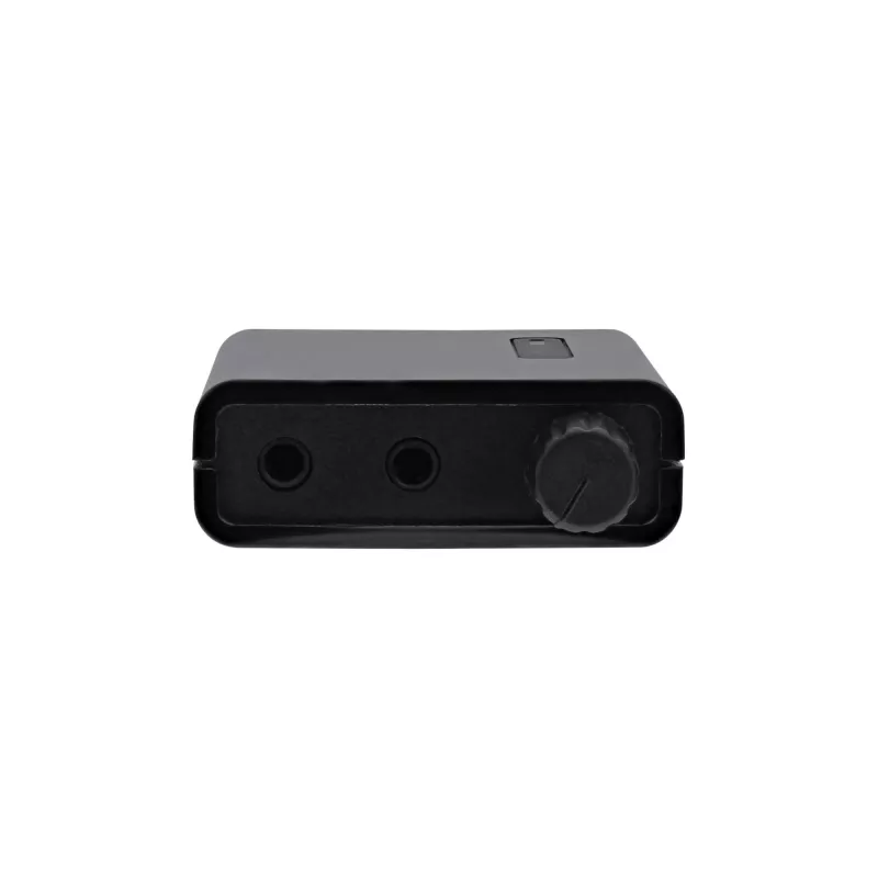 Amplificador de auriculares con refuerzo de graves InLine con salida dual