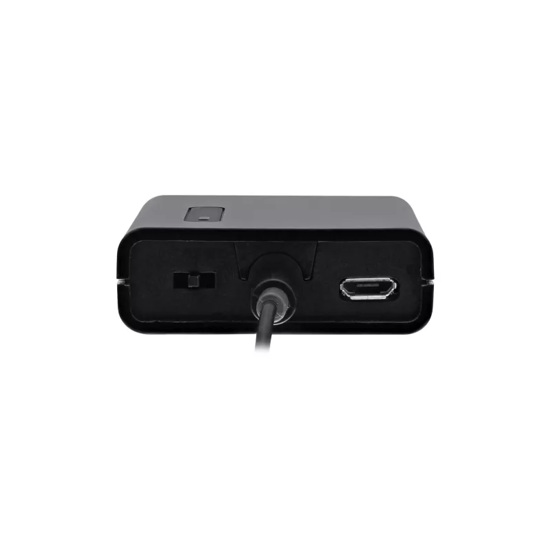 Amplificador de auriculares con refuerzo de graves InLine con salida dual