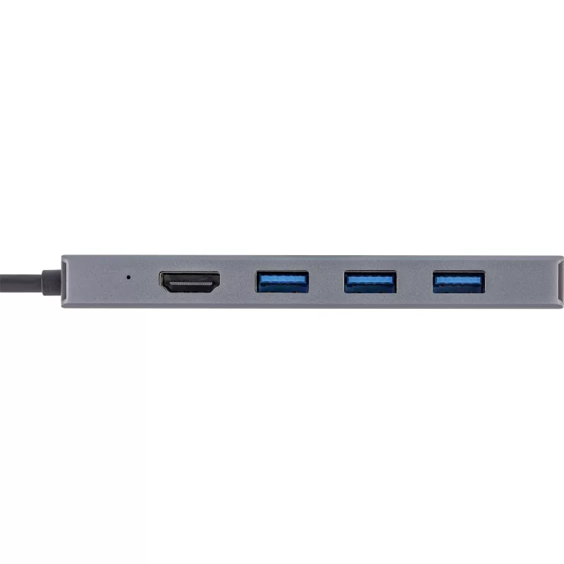 Hub múltiple InLine USB 3.2 USB-C (3x USB-A + USB-C) - lector de tarjetas - HDMI - OTG