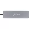 Hub múltiple InLine USB 3.2 USB-C (3x USB-A + USB-C) - lector de tarjetas - HDMI - OTG