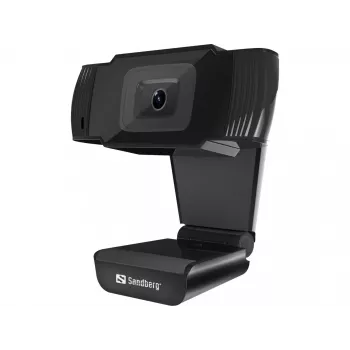 Webcam USB Sandberg 480P Saver, 0,3 MP, 640 x 480 píxeles, 30 fps, 640x480@30fps, 480p, Auto