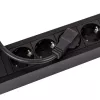 Alargador de corriente Bachmann PRIMO 2 2m 6 tomas AC interior negro