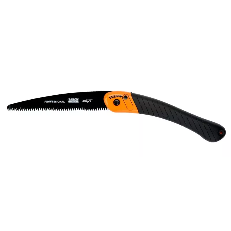 Sierra de podar Bahco 396-JT negro naranja 200g