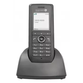 Teléfono móvil IP ALCATEL 8158s — Terminal inalámbrico, LCD de 2 inch 230×320, Wi-Fi a/b/g/n/ac, códecs G.711/G.729/OPUS, negro
