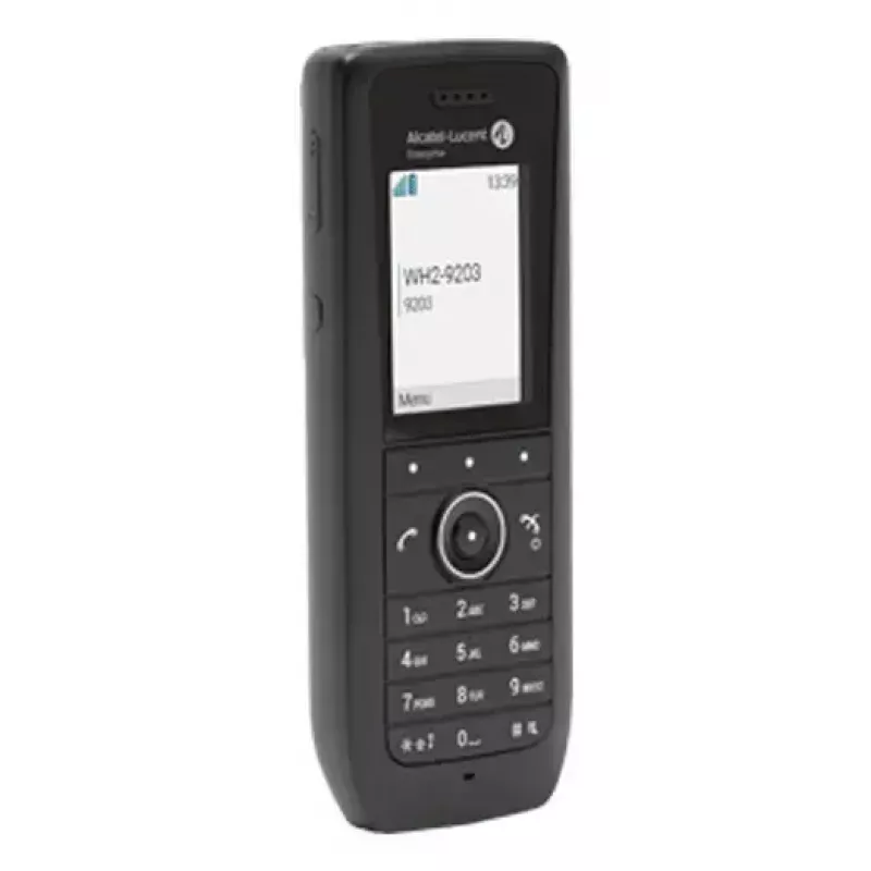 Alcatel-Lucent 8158s WLAN teléfono digital inalámbrico, DECT / Wi-Fi 802.11a/b/g/n, SIP, negro