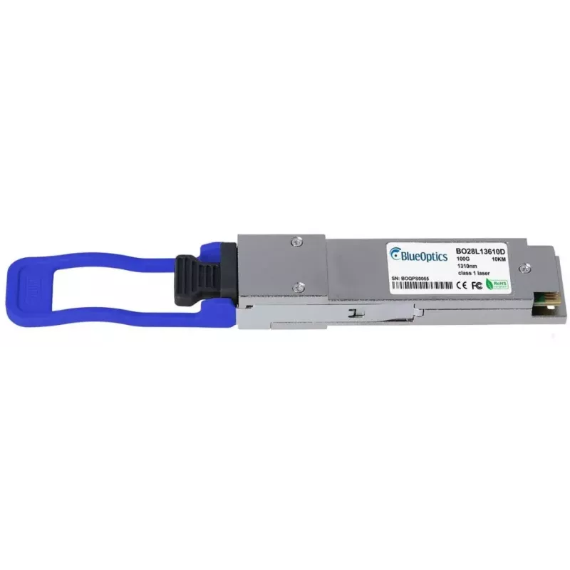 Módulo transceptor de fibra óptica BlueOptics 3HE12229AA-BO QSFP28 10000 m