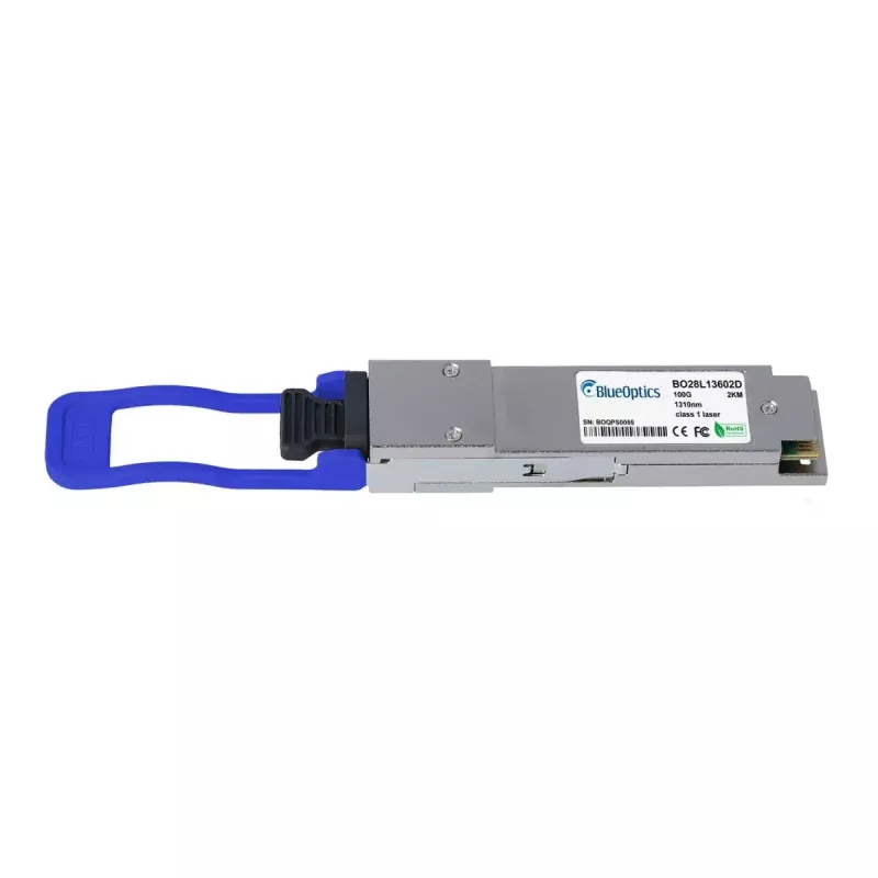 Transceptor SFP BlueOptics 407-BBVG-BO fibra óptica 100000 Mbit/s