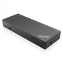 Lenovo ThinkPad Hybrid USB-C con USB-A Dock con cable USB 3.2 Gen 2 (3.1 Gen 2) Type-C negro