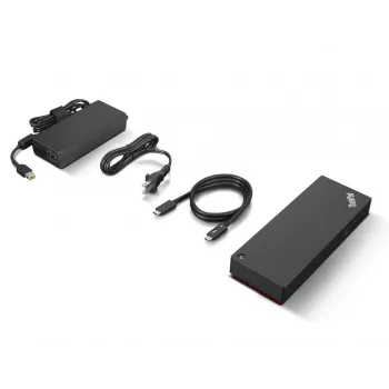 Lenovo ThinkPad Universal Thunderbolt 4 con cable negro conectividad con cable Thunderbolt 4 3,5 mm