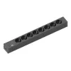 Regleta de alimentación Bachmann CONNECT LINE 2 m 8 tomas de corriente para interior negra