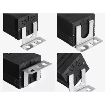 Regleta de alimentación Bachmann CONNECT LINE 2 m 8 tomas de corriente para interior negra