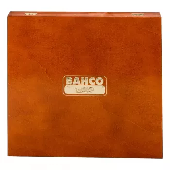 Juego de formones Bahco 424P-S8-EUR, 8 uds., 6-36 mm, en caja de madera