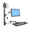 Sistema de montaje en pared Ergotron LX 45-247-026