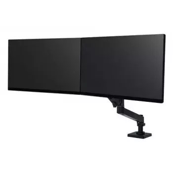 Soporte de monitor Ergotron LX Serie 45-684-292 con pedestal 68,6 cm 27 escritorio negro