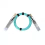 Cable InfiniBand/fibra óptica BlueOptics 470-AABX-BO OSFP QSFP AOC 10 m aguamarina