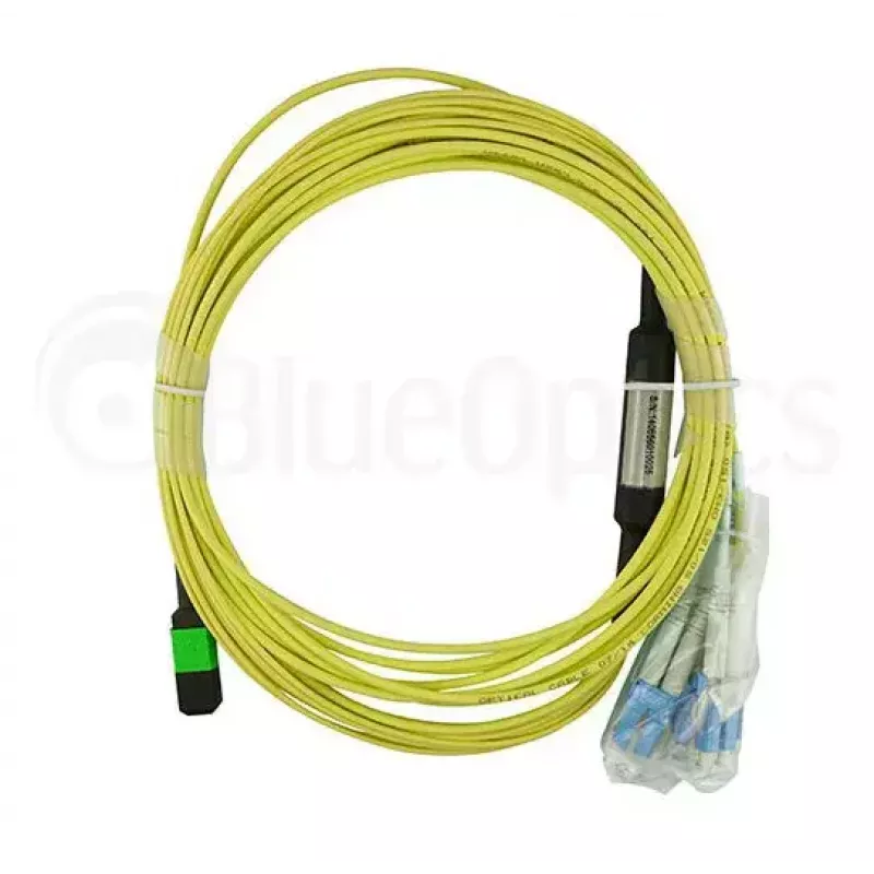 BlueOptics 470-ABGG cable InfiniBand de fibra óptica 5 m MTP 4x LC